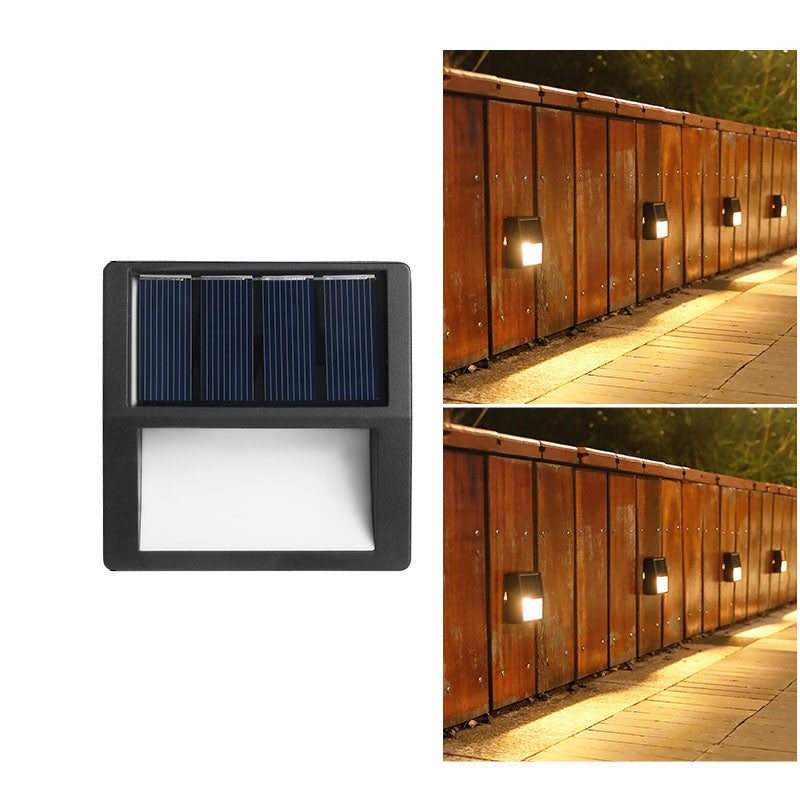 EcoBright - Lampes Solaires LED Étanches pour Terrasse