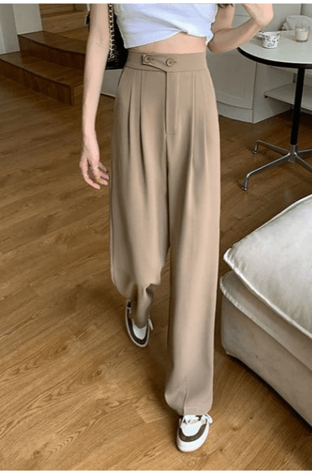 Vera | Pantalon taille haute asymétrique