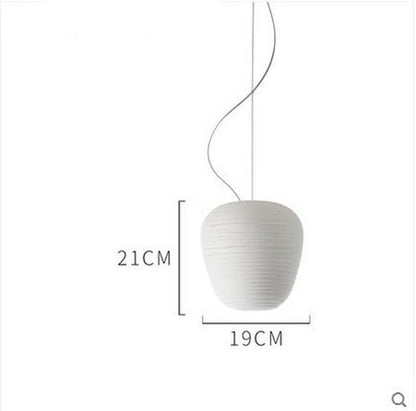 Lampe Suspendue en Verre Blanc Lait