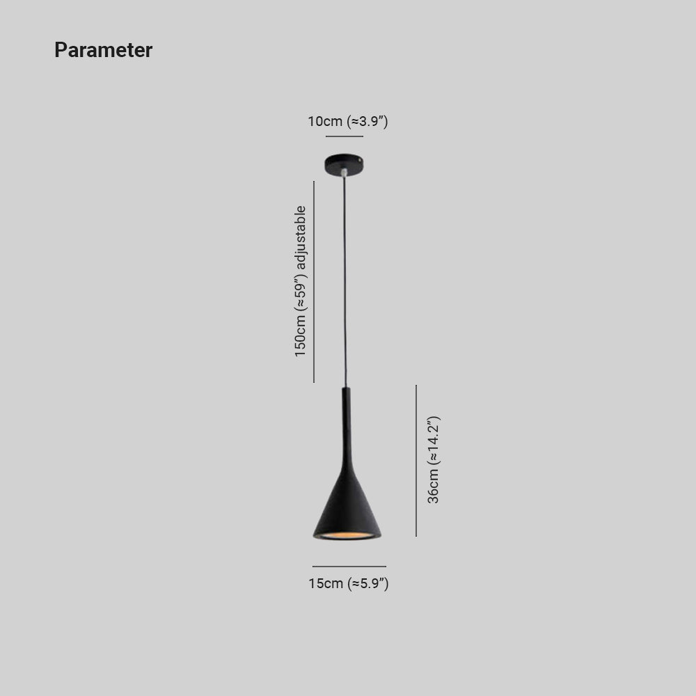 Morandi Moderne - Lampes Suspendues Triangulaires