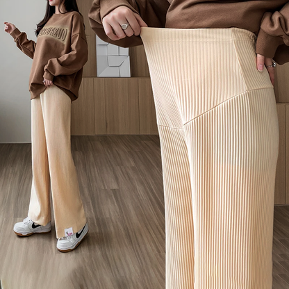 Klara | Le Pantalon de Maternité Côtelé