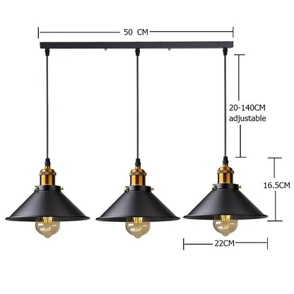 Artisanat Intemporel - Lampe Suspendue Rétro - Jubilisto