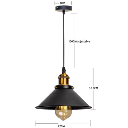 Artisanat Intemporel - Lampe Suspendue Rétro - Jubilisto