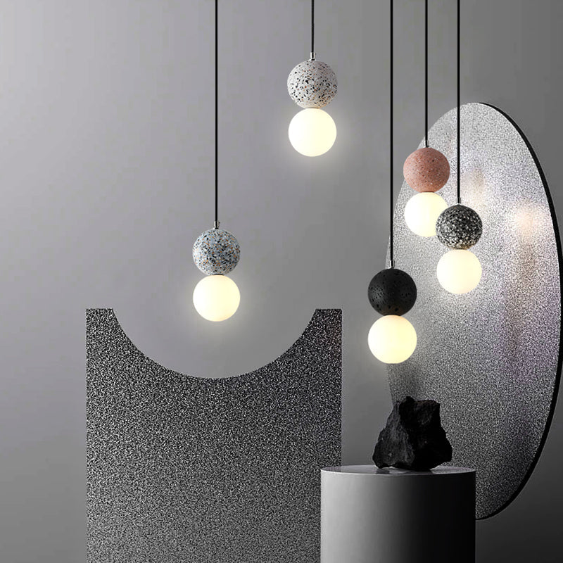 Valentina - Lampes Suspendues LED Boules Modernes en Verre