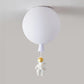 Fateh Moderne Lampe de Plafond LED en Acrylique en Forme de Lune/Astronautes