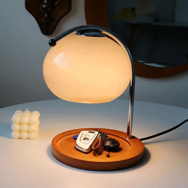 Avant-Glimme - Lampe de Table en Verre Macaron