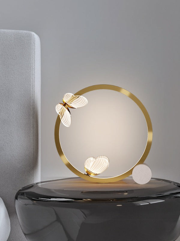 Éclat Moderniste - Lampe de Table Papillon