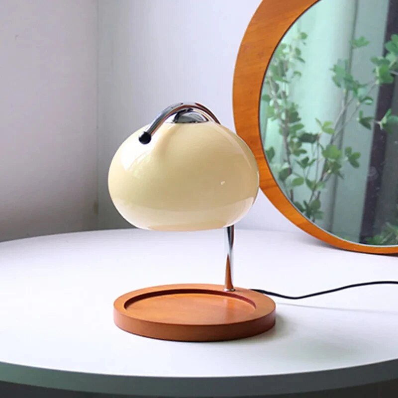 Avant-Glimme - Lampe de Table en Verre Macaron