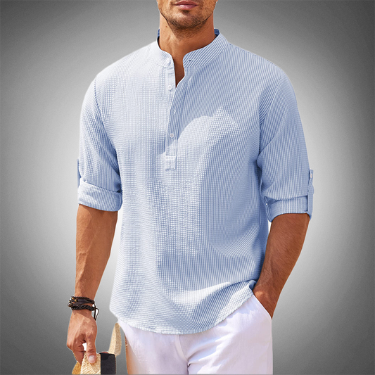 Charles | La chemise en lin contemporaine