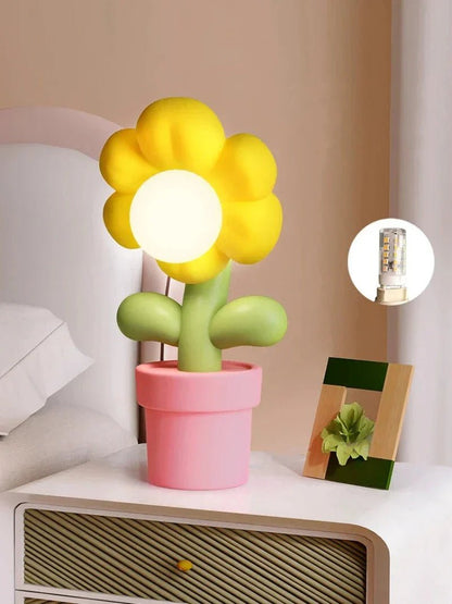 Fleur Éclatante - Lampe Décorative Lumineuse en Forme de Fleur - Jubilisto