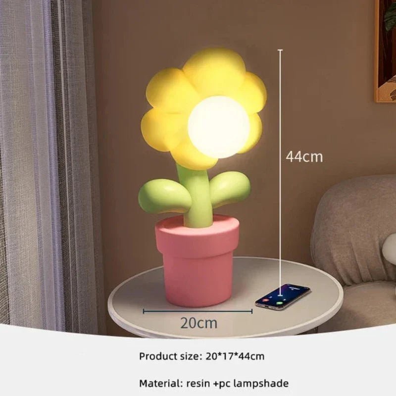 Fleur Éclatante - Lampe Décorative Lumineuse en Forme de Fleur - Jubilisto