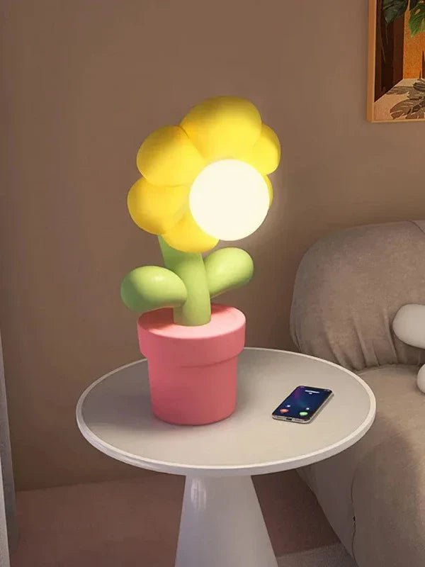 Fleur Éclatante - Lampe Décorative Lumineuse en Forme de Fleur - Jubilisto