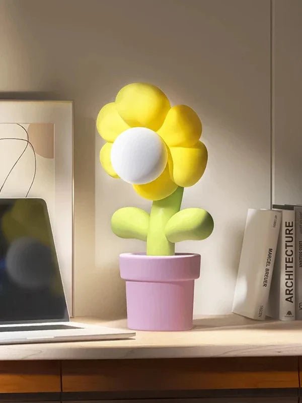 Fleur Éclatante - Lampe Décorative Lumineuse en Forme de Fleur - Jubilisto