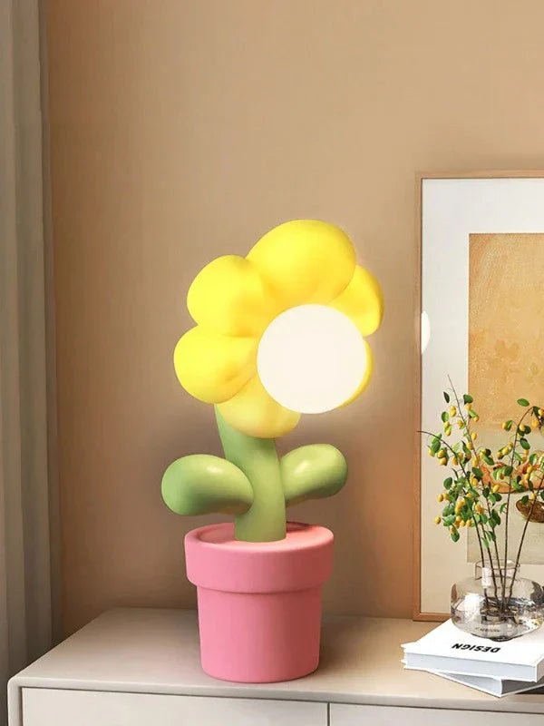 Fleur Éclatante - Lampe Décorative Lumineuse en Forme de Fleur - Jubilisto