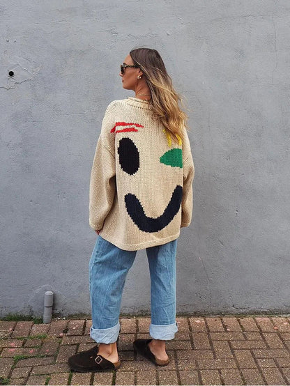 Kayla | Pull tricotés joyeux