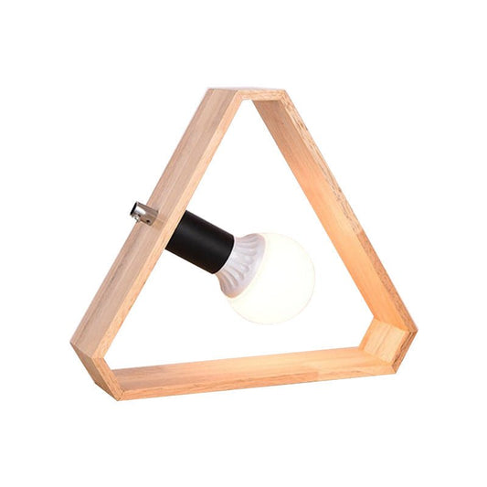 Lueur Style - Lampe De Table Simple Beige Pour Chambre À Coucher - Jubilisto