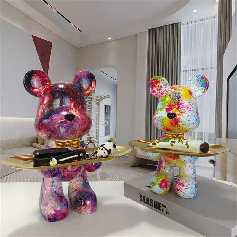 Pattes de Rue - Figurine d'Ours Graffiti - Jubilisto