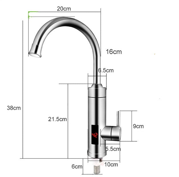 Robinet de Cuisine Électrique - Jubilisto