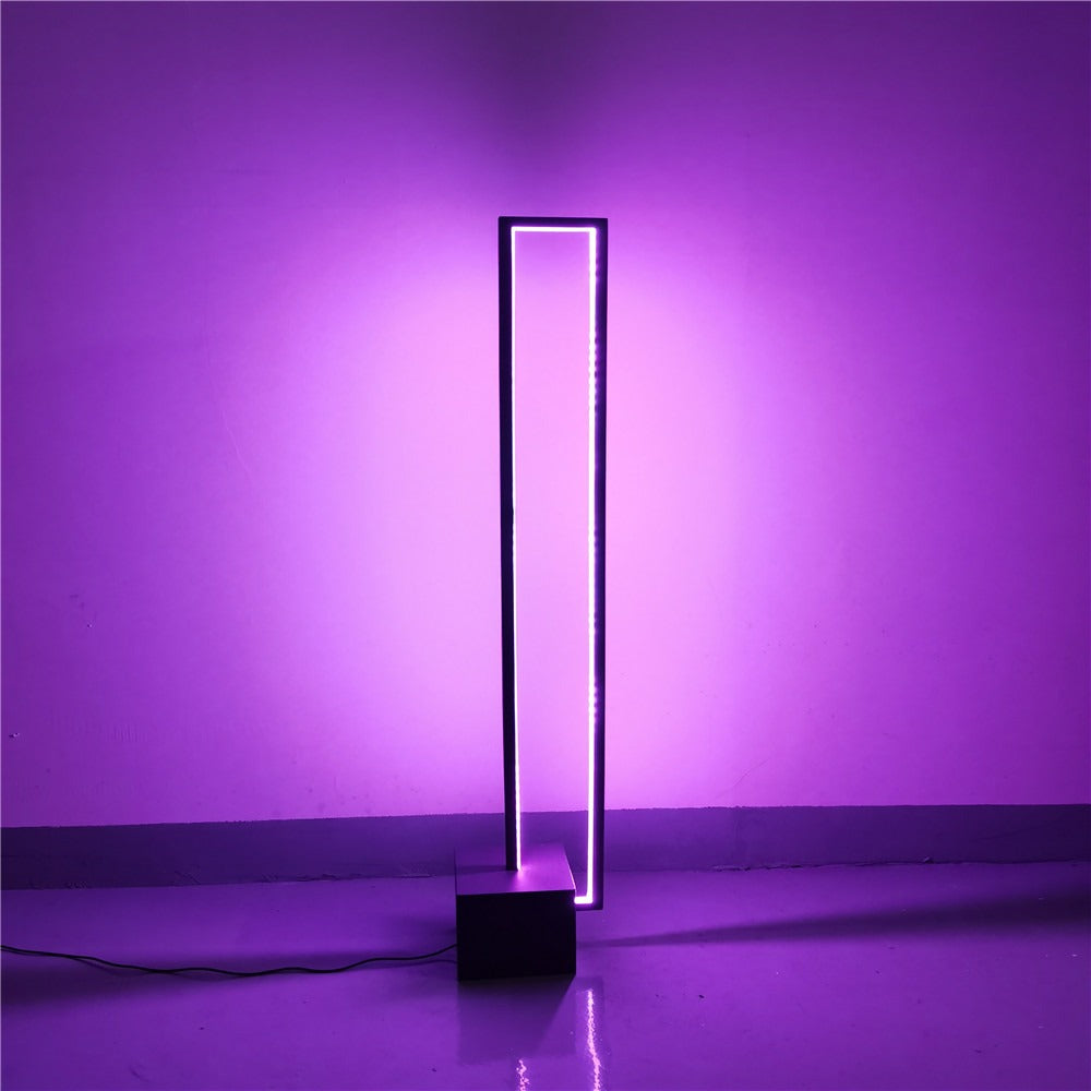 Art de la Lumière - Lampe Sur Pied RGB LED Violet